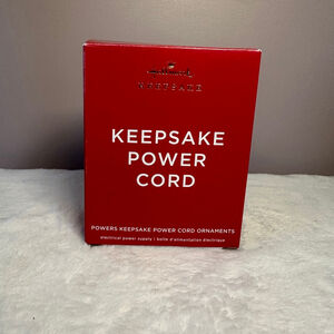 Hallmark Keepsake Power Cord Holiday Decor Storytellers 2017+ Black Green